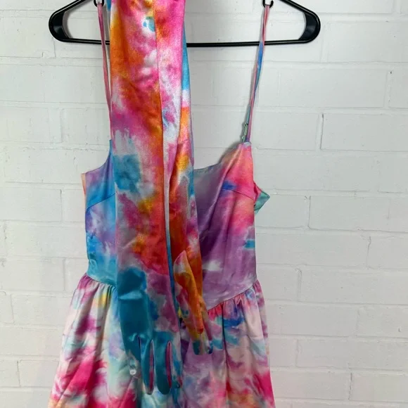 NWT Club Exx Dollskill Rainbow Dress with Matching Gloves - Picture 3 of 6